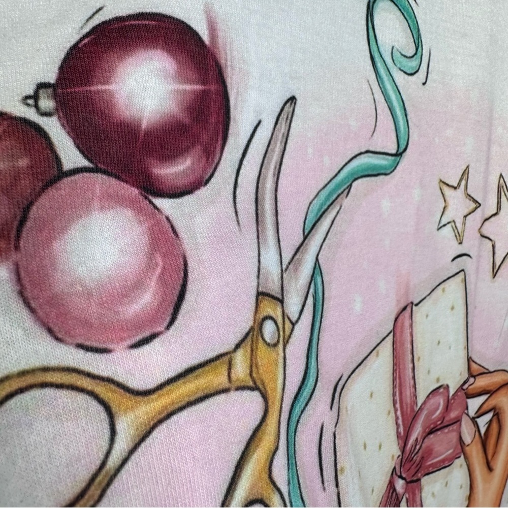 One size fashion‎ graphic white Tee shirt nwt - Picture 3 of 9